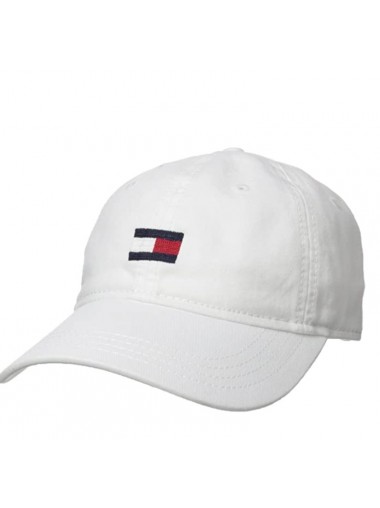 Tommy Hilfiger Men's Ardin Dad Hat- White